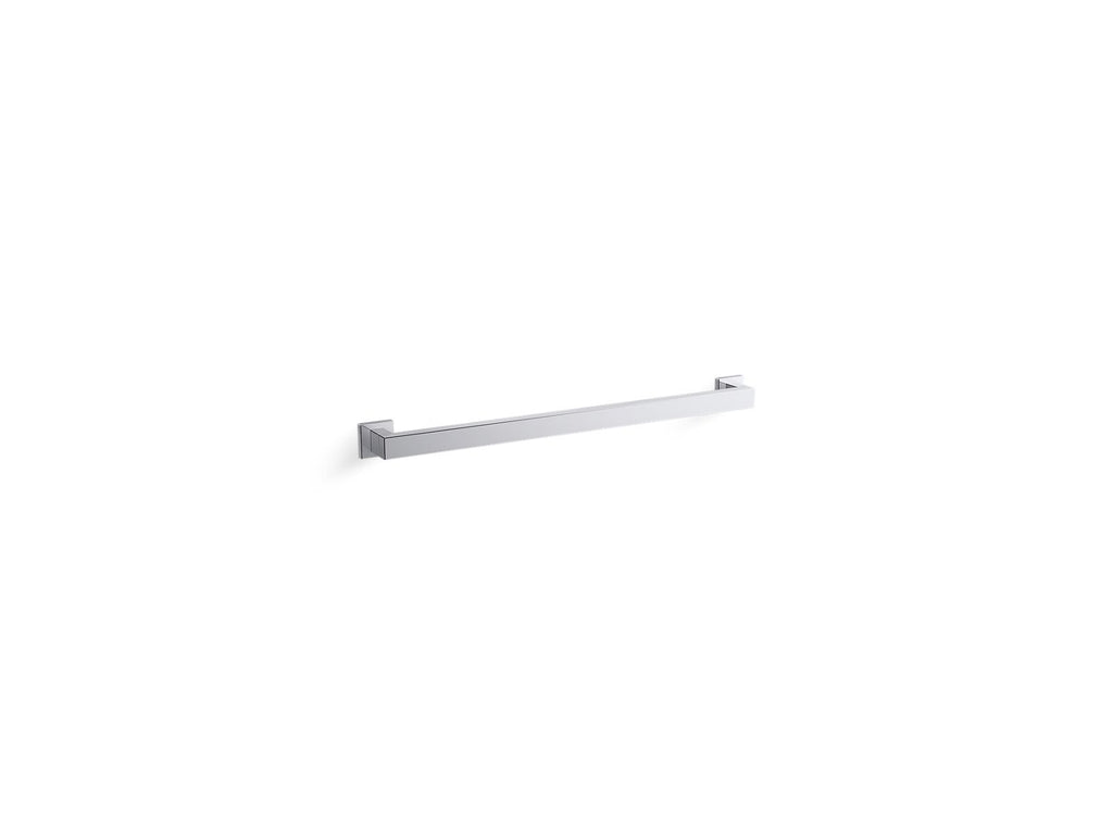 KOHLER K-23295-CP Square 24" Grab Bar - Polished Chrome