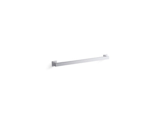 KOHLER K-23295-CP Square 24" grab bar - Polished Chrome