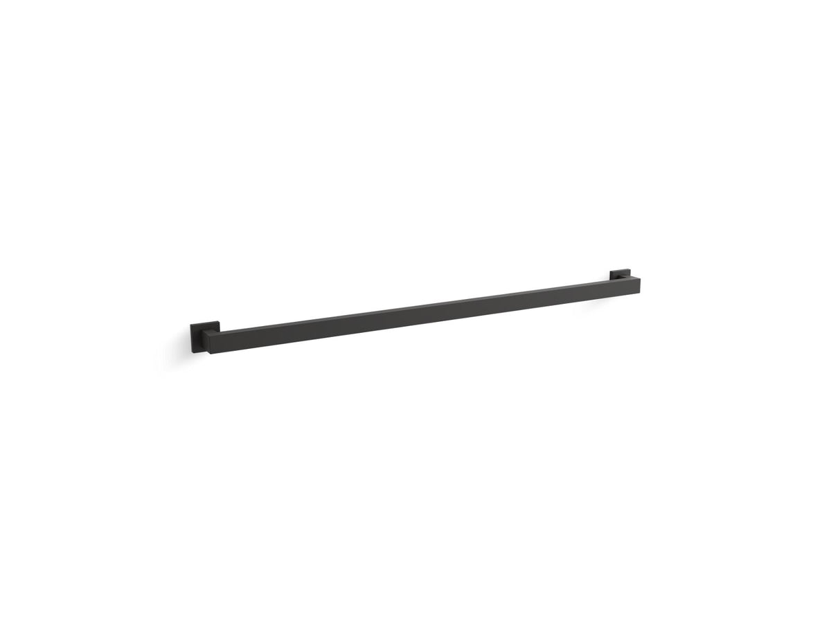 KOHLER K-23296-BL Square 36" Grab Bar - Matte Black