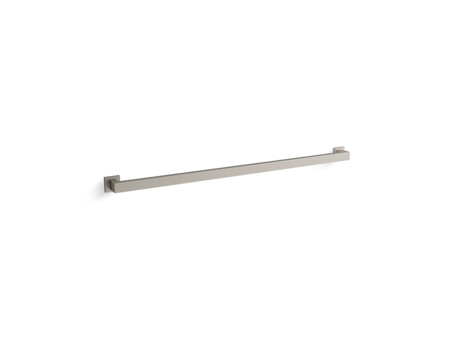 KOHLER K-23296-BN Square 36" Grab Bar In Vibrant Brushed Nickel