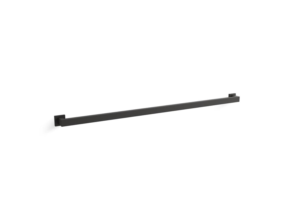 KOHLER K-23297-BL Square 42" Grab Bar - Matte Black