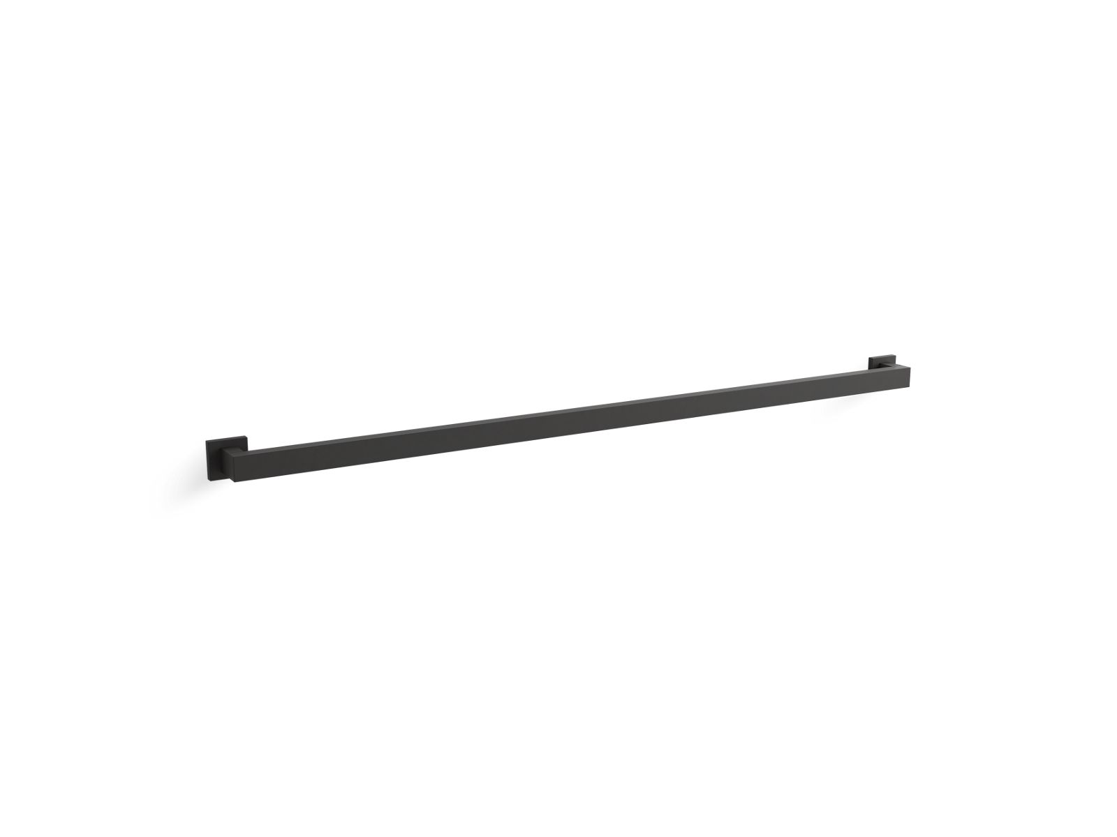 KOHLER K-23297-BL Square 42" Grab Bar - Matte Black