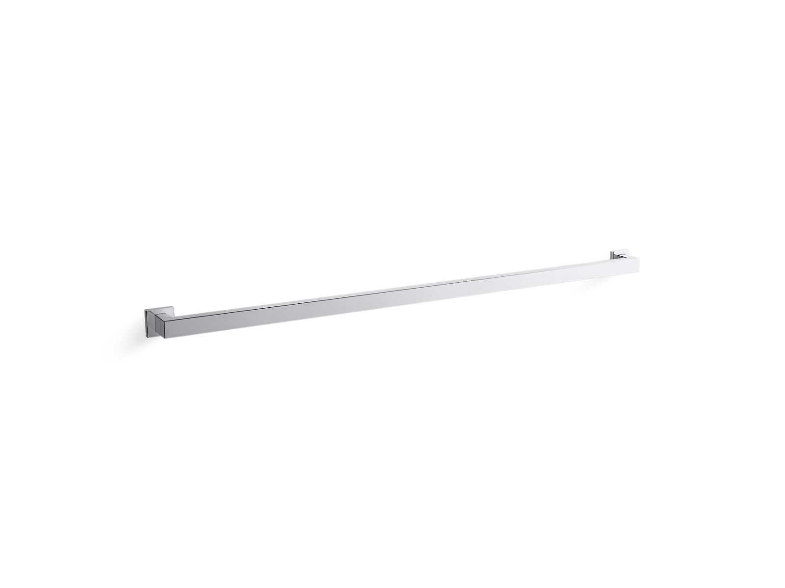 KOHLER K-23297-CP Square 42" Grab Bar - Polished Chrome