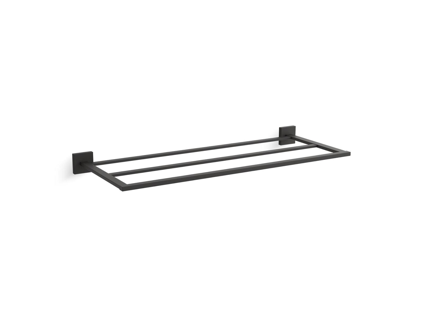 KOHLER K-23299-BL Square Hotelier In Matte Black