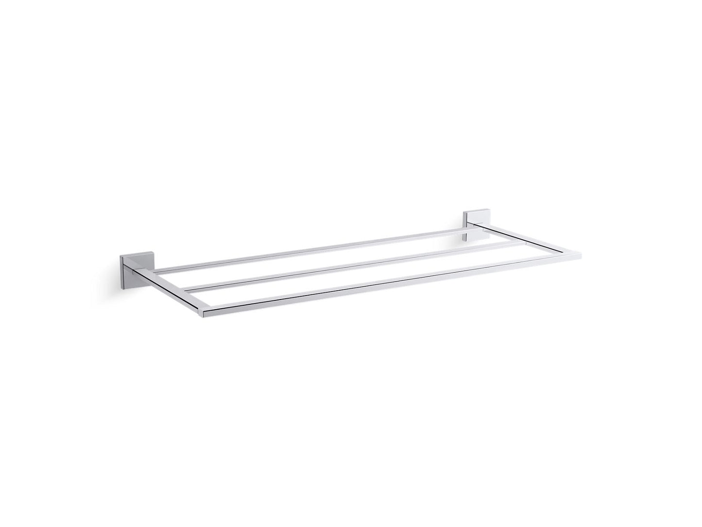 KOHLER K-23299-CP Square Hotelier In Polished Chrome