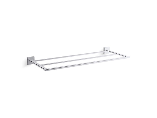 KOHLER K-23299-CP Square Hotelier In Polished Chrome