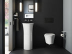 KOHLER K-20702-0 Veil 12-1/4" Pedestal Bathroom Sink - White
