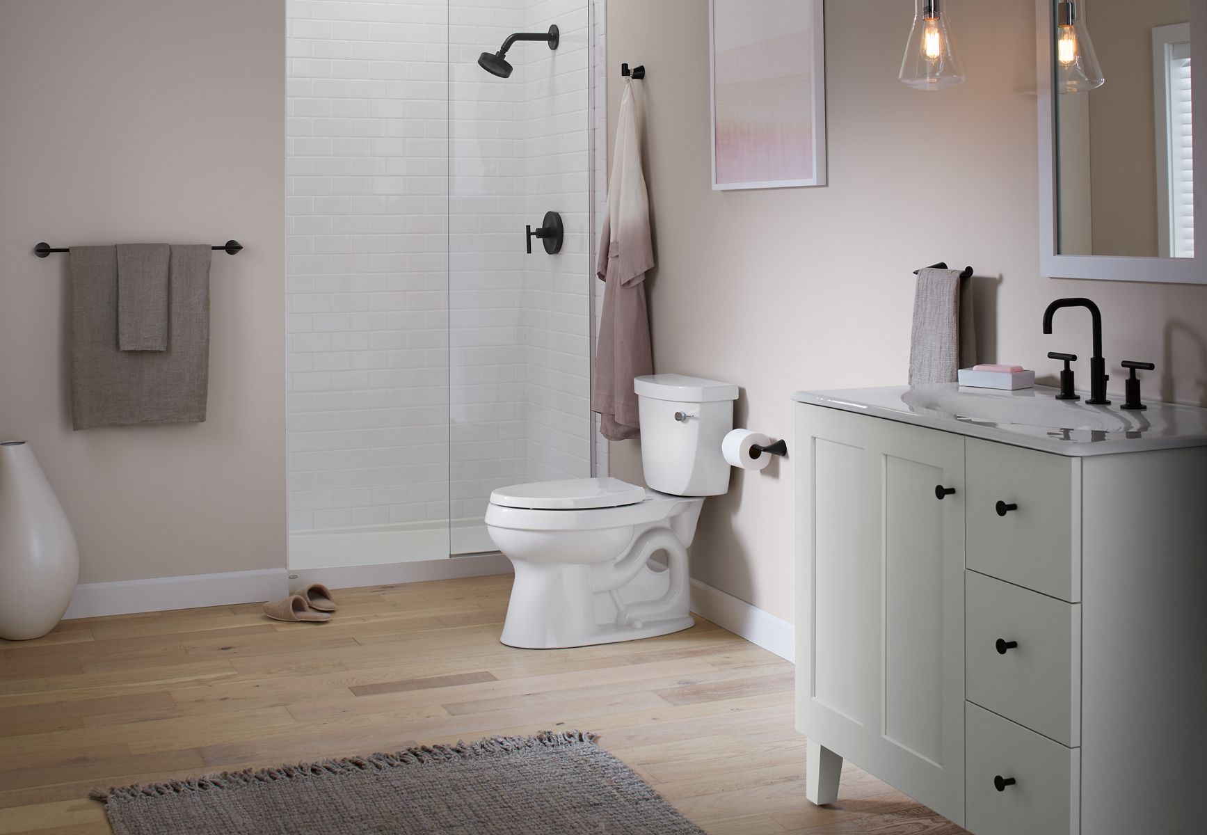 KOHLER K-8638-0 Rely 48" X 32" Alcove Shower Base, Right Drain - White