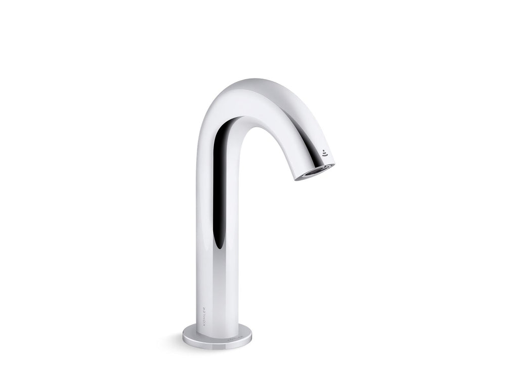 KOHLER K-103B76-SANA-BL Oblo Touchless Single-Hole Lavatory Faucet With Kinesis Sensor Technology, 0.5 Gpm - Matte Black