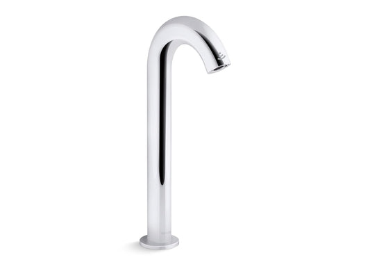 KOHLER K-106B86-SANA-CP Oblo Tall Touchless Faucet With Kinesis Sensor Technology, Hybrid-Powered In Polished Chrome