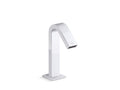 KOHLER K-106L77-SANL-CP Loure Touchless Faucet With Kinesis Sensor Technology And Temperature Mixer, Hybrid-Powered - Polished Chrome