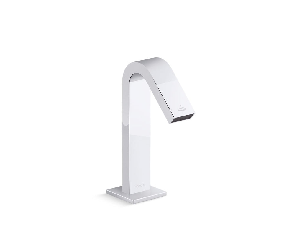 KOHLER K-103L76-SANL-BN Loure Touchless Single-Hole Lavatory Faucet With Kinesis Sensor Technology, 0.5 Gpm - Vibrant Brushed Nickel