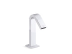 KOHLER K-103L76-SANL-BN Loure Touchless Single-Hole Lavatory Faucet With Kinesis Sensor Technology, 0.5 Gpm - Vibrant Brushed Nickel