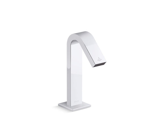 KOHLER K-106L76-SANL-CP Loure Touchless Faucet With Kinesis Sensor Technology, Hybrid-Powered In Polished Chrome