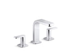 KOHLER K-23484-4K-2MB Parallel Widespread Bathroom Sink Faucet, 1.0 Gpm - Vibrant Brushed Moderne Brass