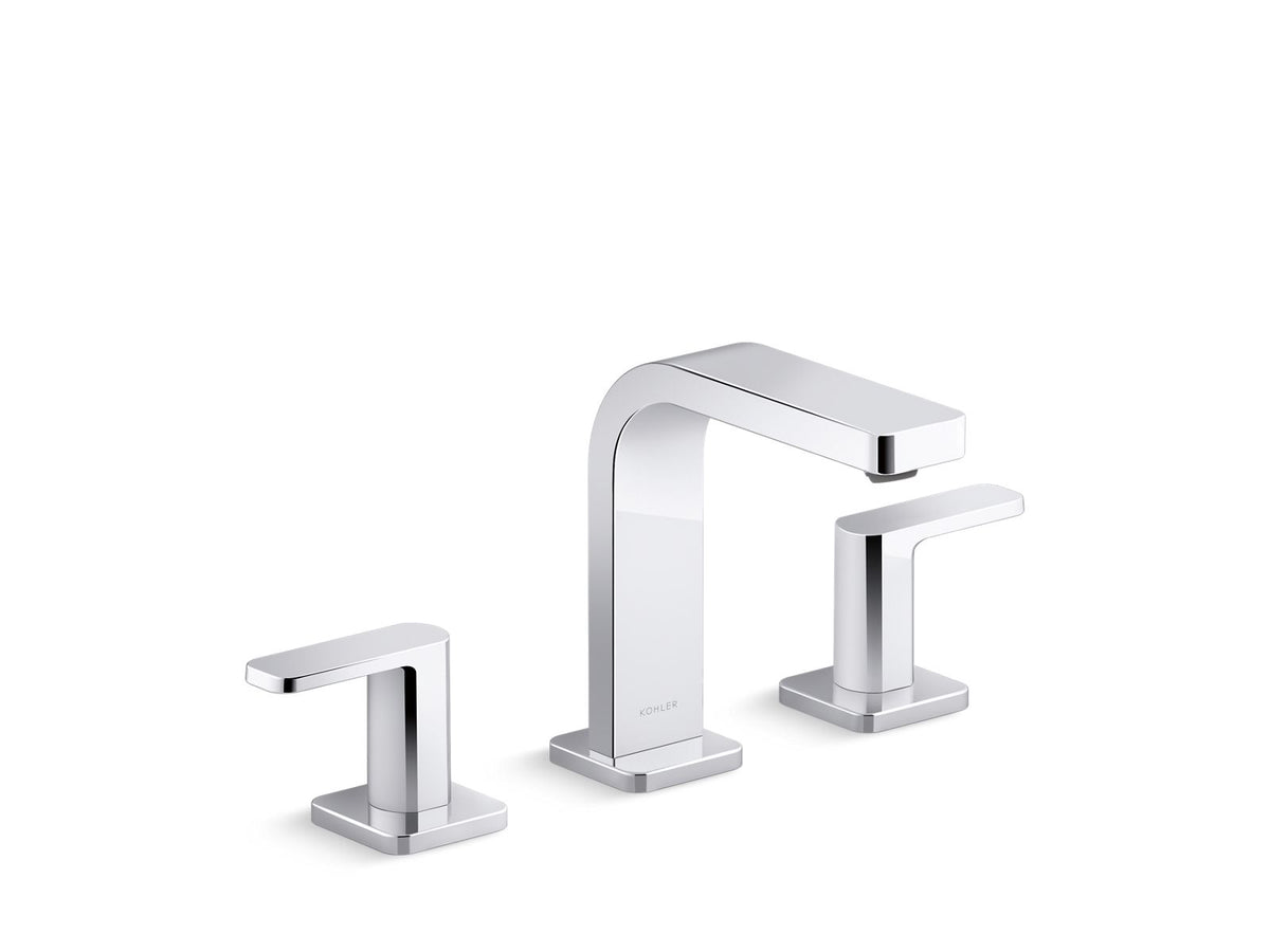 KOHLER K-23484-4K-2MB Parallel Widespread Bathroom Sink Faucet, 1.0 Gpm - Vibrant Brushed Moderne Brass