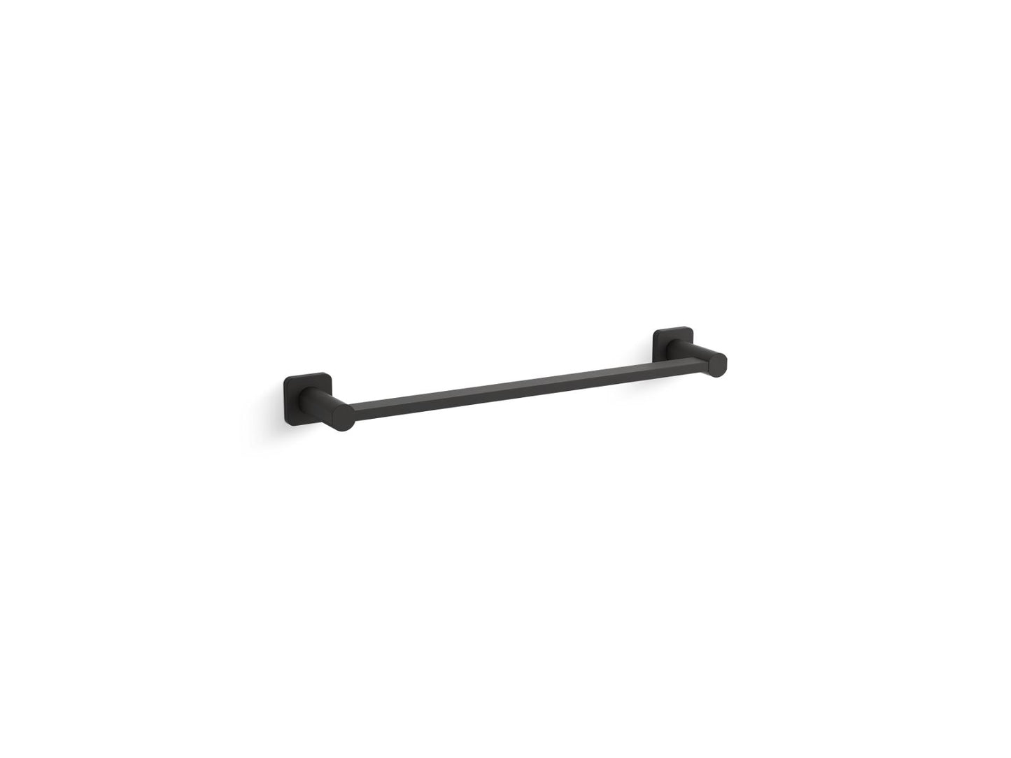 KOHLER K-23524-BL Parallel 18" Towel Bar In Matte Black