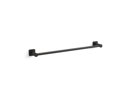 KOHLER K-23525-BL Parallel 24" Towel Bar In Matte Black