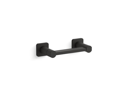 KOHLER K-23528-BL Parallel Pivoting Toilet Paper Holder In Matte Black