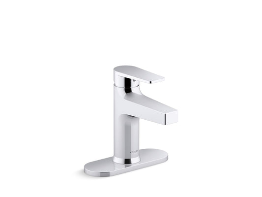 KOHLER K-37886-4-CP Taut Single-handle bathroom sink faucet, 1.2 gpm - Polished Chrome