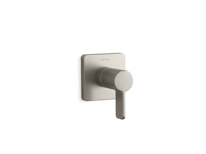 KOHLER K-T23509-4-BN Parallel Transfer valve trim - Vibrant Brushed Nickel