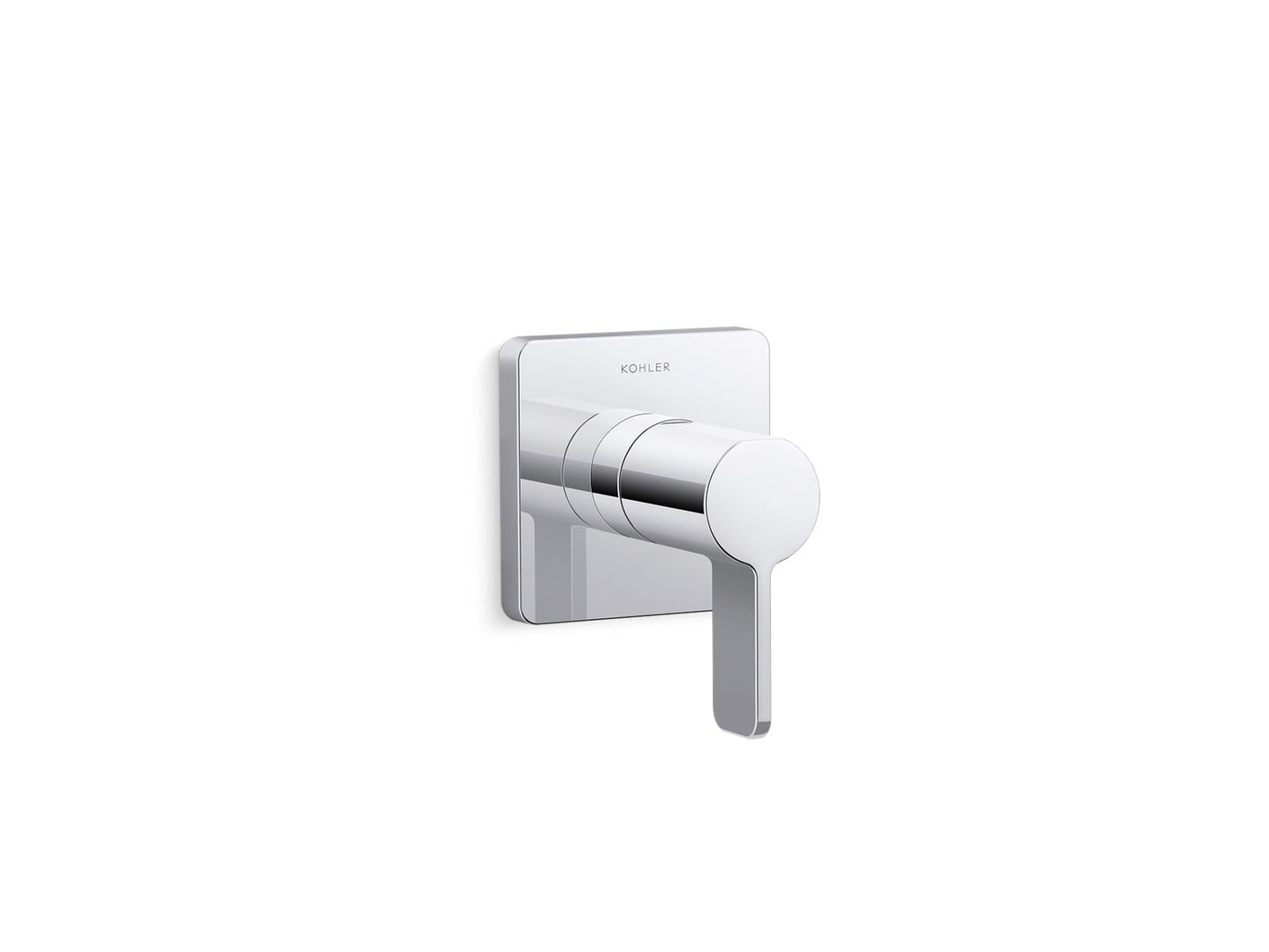 KOHLER K-T23509-4-BL Parallel Transfer valve trim - Matte Black