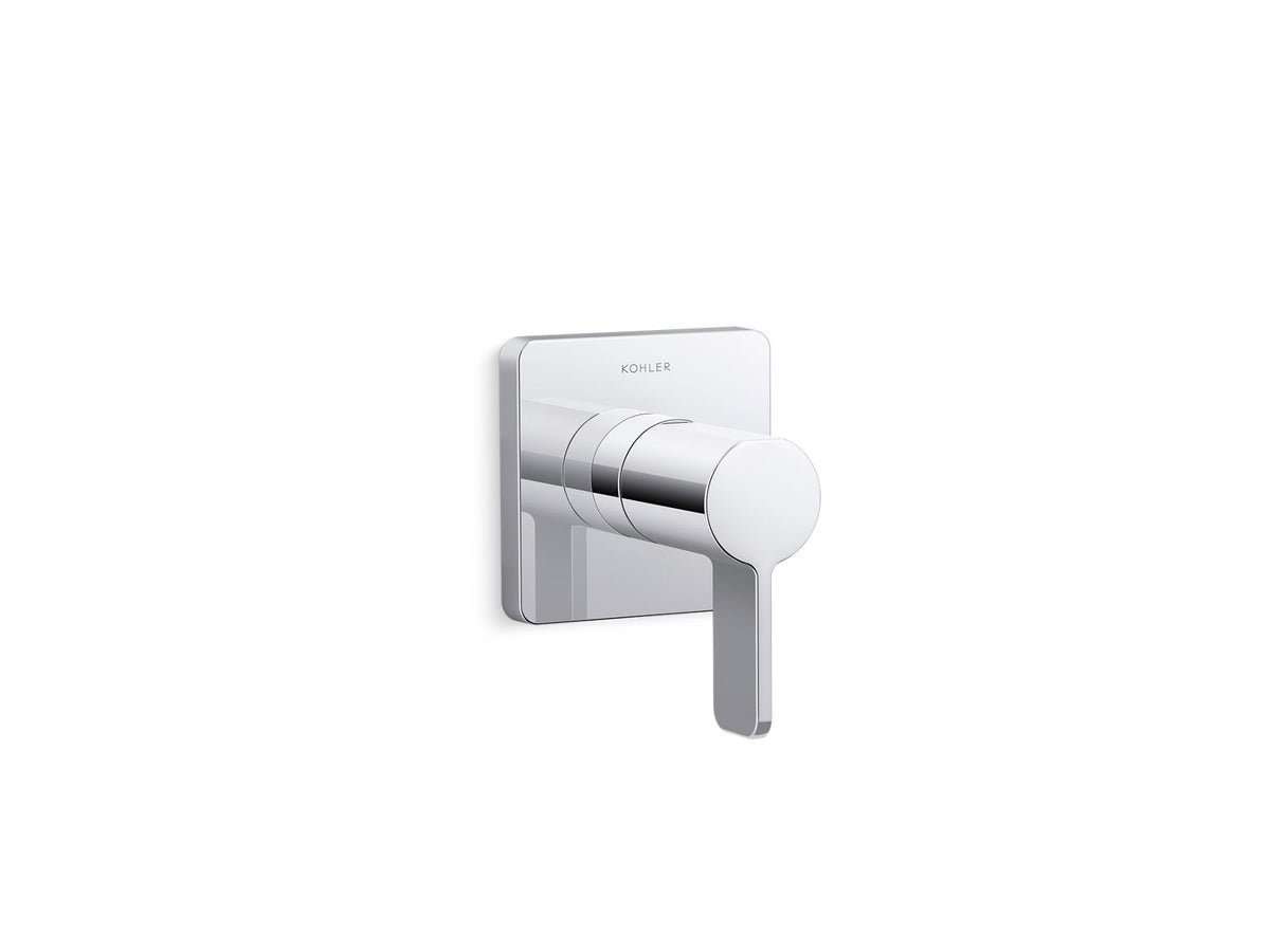 KOHLER K-T23509-4-2MB Parallel Transfer Valve Trim - Vibrant Brushed Moderne Brass