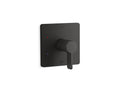 KOHLER K-TS23501-4-BL Parallel Rite-Temp Shower Valve Trim - Matte Black