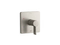 KOHLER K-TS23501-4-BN Parallel Rite-Temp Shower Valve Trim - Vibrant Brushed Nickel