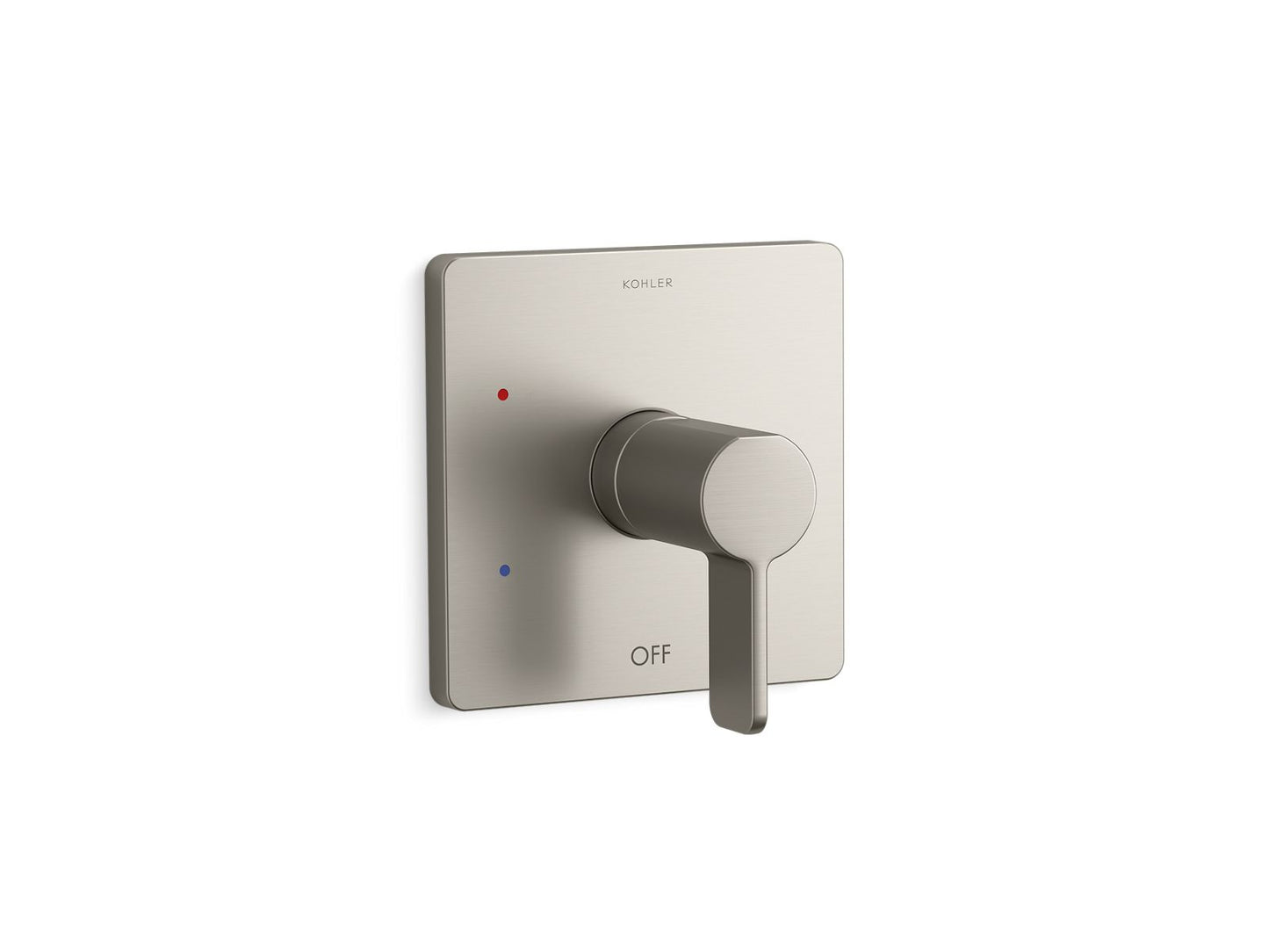 KOHLER K-TS23501-4-BN Parallel Rite-Temp shower valve trim - Vibrant Brushed Nickel