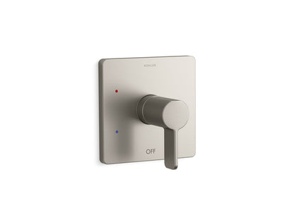 KOHLER K-TS23501-4-BN Parallel Rite-Temp shower valve trim - Vibrant Brushed Nickel