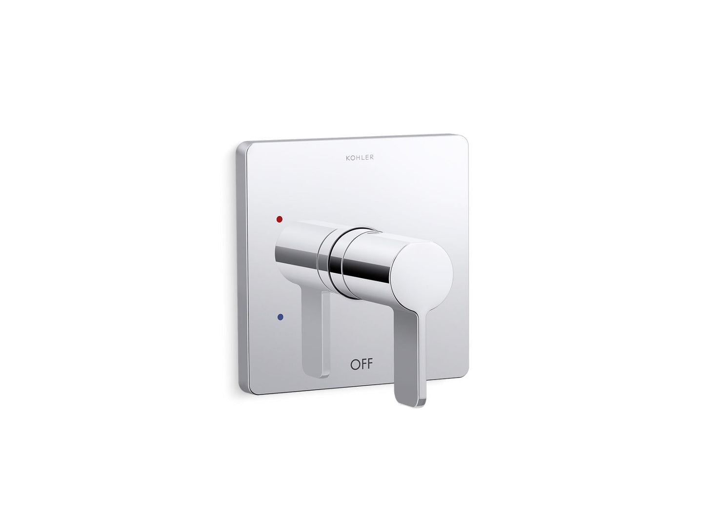 KOHLER K-TS23501-4-CP Parallel Rite-Temp shower valve trim - Polished Chrome