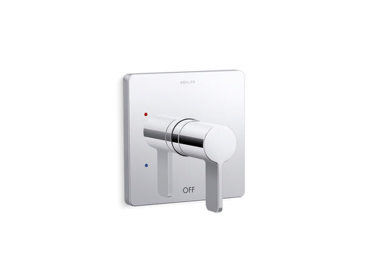 KOHLER K-TS23501-4-CP Parallel Rite-Temp shower valve trim - Polished Chrome