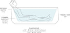 KOHLER K-8336-0 Ceric 65" X 31" Freestanding Bath - White