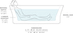 KOHLER K-6367-0 Stargaze 72" X 36" Freestanding Bath With Fluted Shroud - White