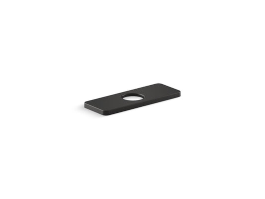 KOHLER K-23481-BL Parallel Escutcheon Plate In Matte Black