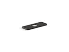 KOHLER K-23481-BL Parallel Escutcheon Plate - Matte Black