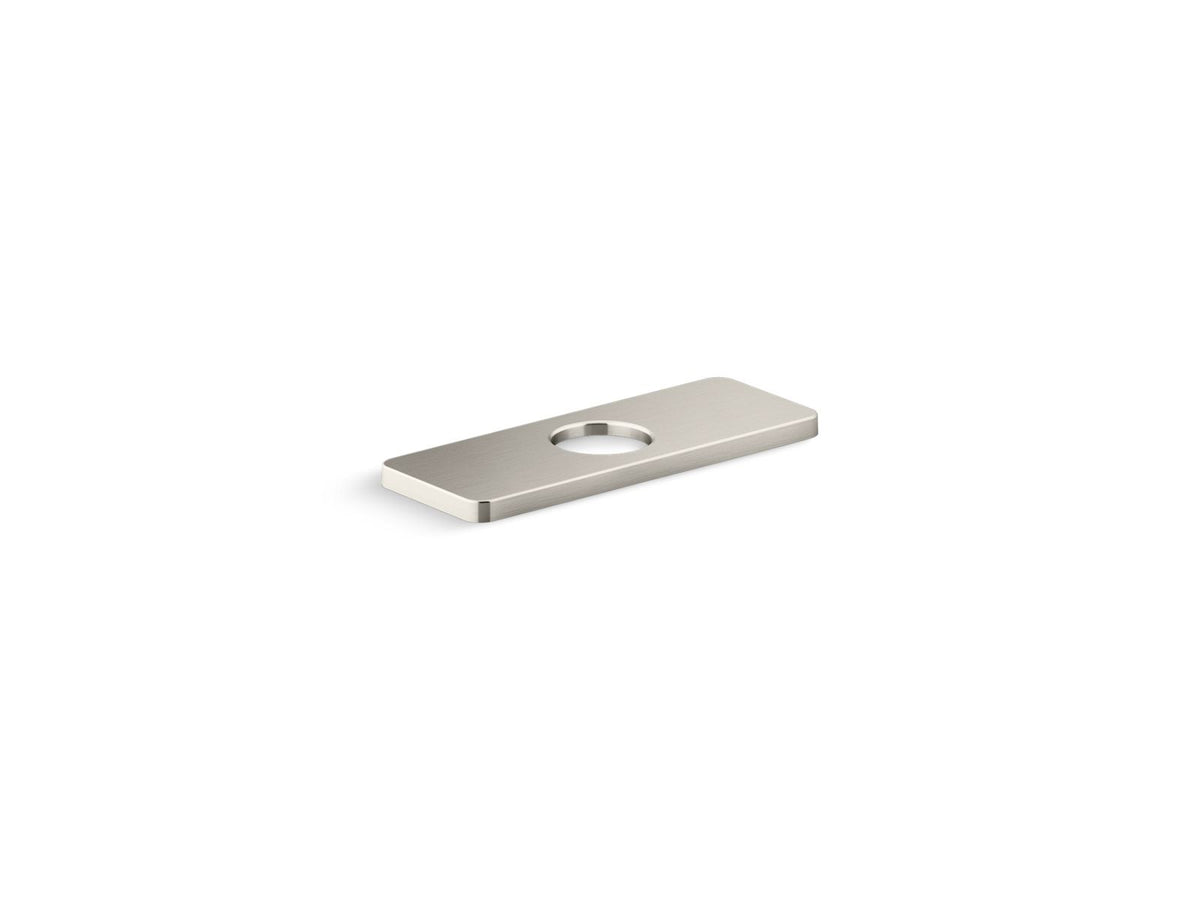 KOHLER K-23481-BN Parallel Escutcheon Plate - Vibrant Brushed Nickel