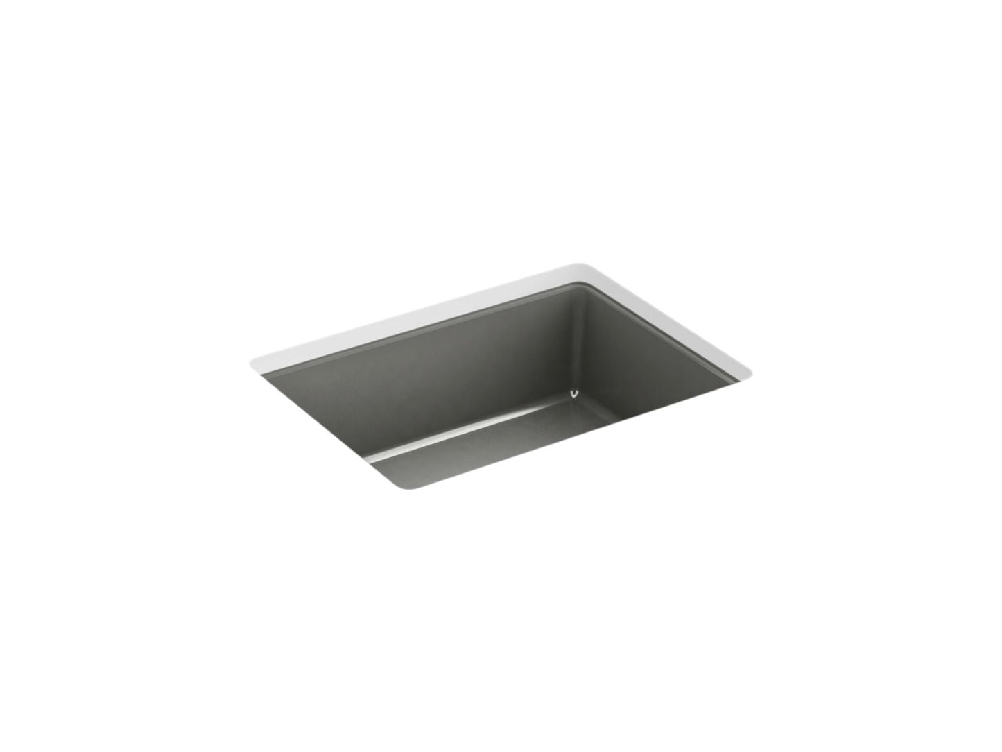 KOHLER K-8189-58 Verticyl 17" Rectangular Undermount Bathroom Sink In Thunder Grey