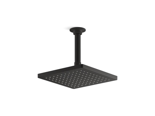 KOHLER K-26148-BL Honesty 8" Single-Function Rainhead, 2.5 Gpm In Matte Black