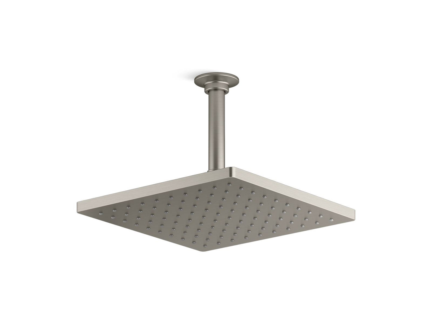 KOHLER K-26149-BN Honesty 10" Single-Function Rainhead, 2.5 Gpm In Vibrant Brushed Nickel