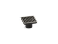 KOHLER K-22665-BN Clearflo Square Brass Tile-In Shower Drain (Drain Body Not Included) - Vibrant Brushed Nickel