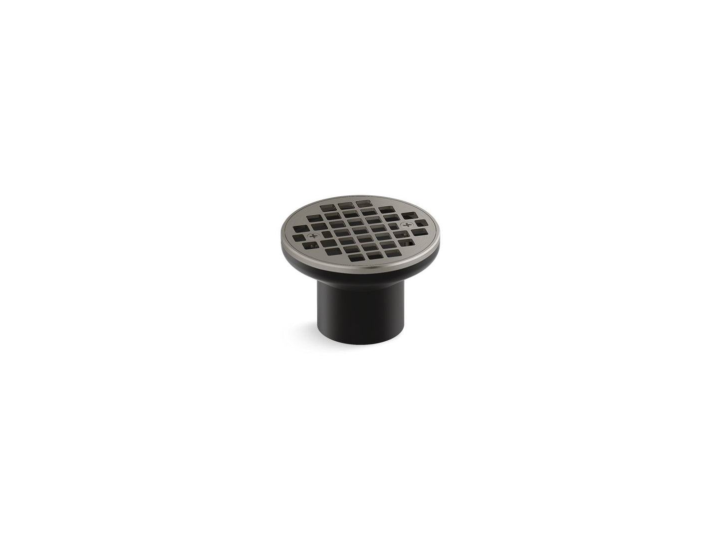 KOHLER K-22666-BN Clearflo Round brass tile-in shower drain (drain body not included) - Vibrant Brushed Nickel
