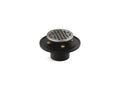 KOHLER K-22671-BN Clearflo Round Brass Tile-In Shower Drain - Vibrant Brushed Nickel