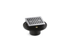 KOHLER K-22673-CP Clearflo Square Brass Tile-In Shower Drain - Polished Chrome