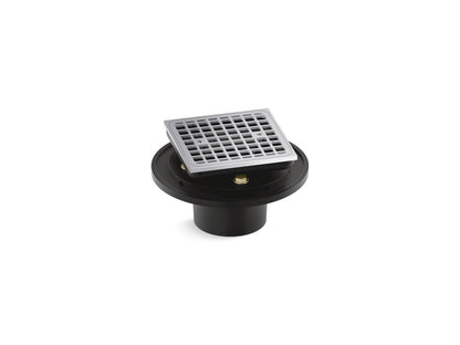 KOHLER K-22673-BN Clearflo Square brass tile-in shower drain - Vibrant Brushed Nickel