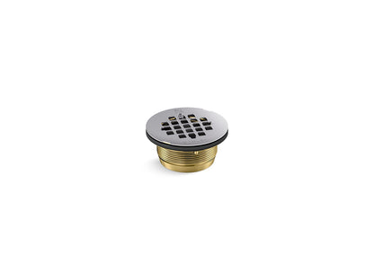 KOHLER K-22675-S Round brass shower receptor drain - Polished Stainless