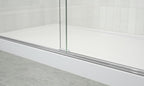 KOHLER K-8458-96 Rely 60" X 32" Alcove Shower Base, Right Drain - Biscuit