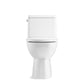 KOHLER K-78080-0 Reach One-Piece Compact Elongated Toilet With Skirted Trapway, 1.28 Gpf In White