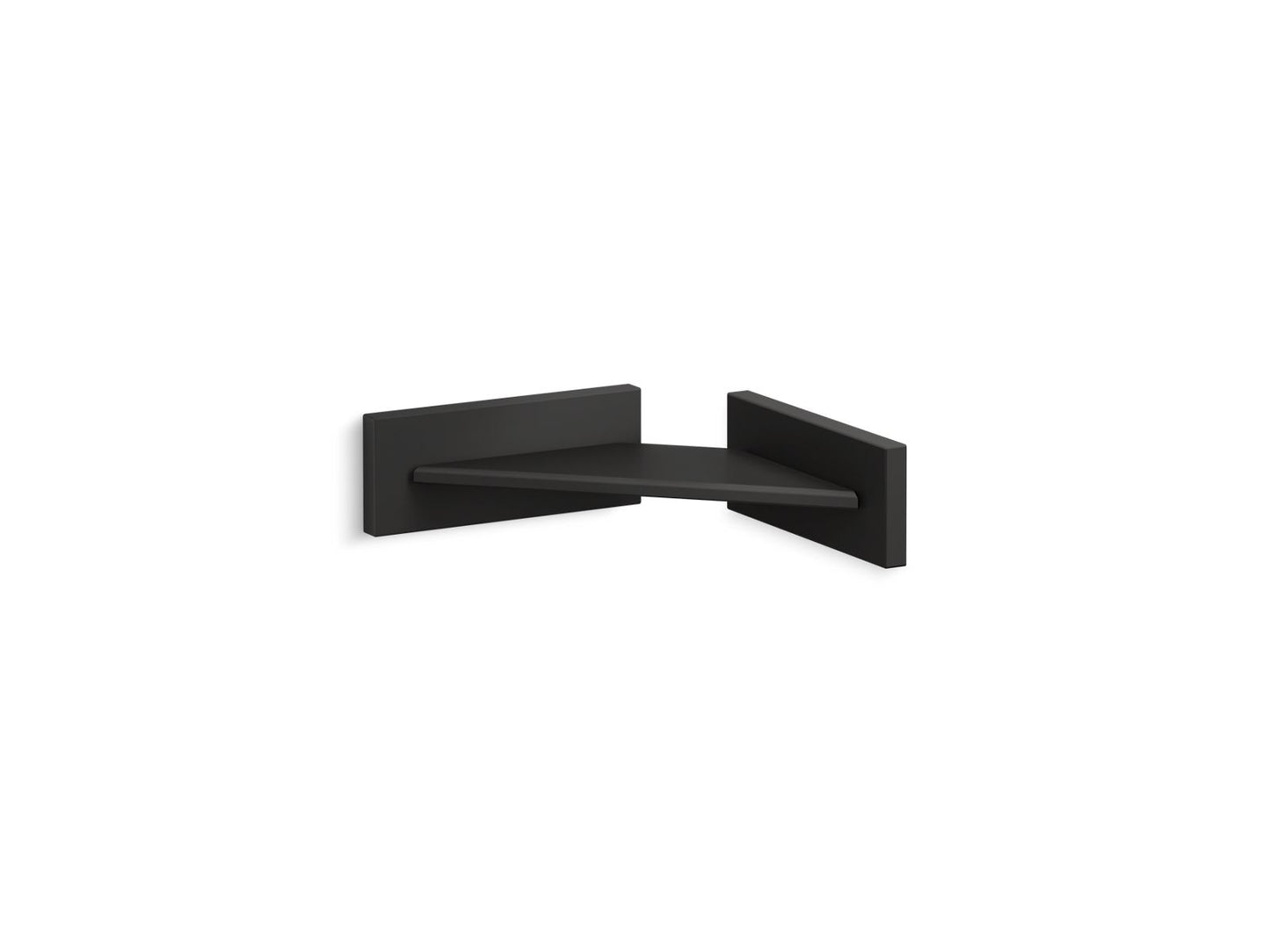 KOHLER K-23287-BL Square Foot Ledge In Matte Black